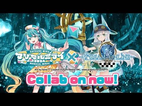 Toram Online x Hatsune miku合作