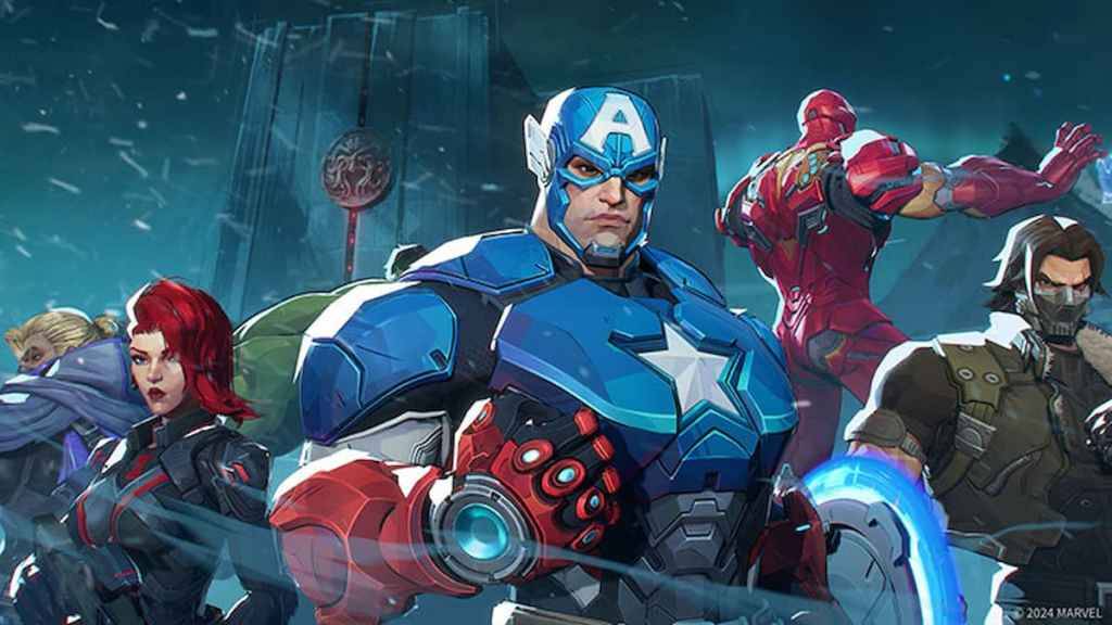 버스에 관한 기사의 일환으로 Marvel Rivals의 어벤져 스.