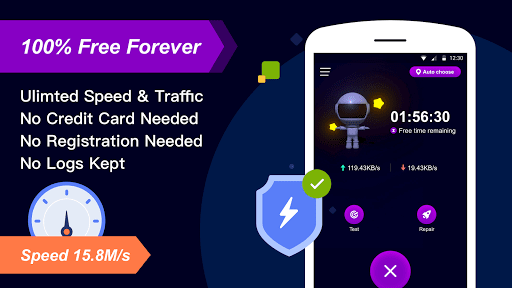 VPN Space - Secure & Fast VPN Tangkapan skrin 1