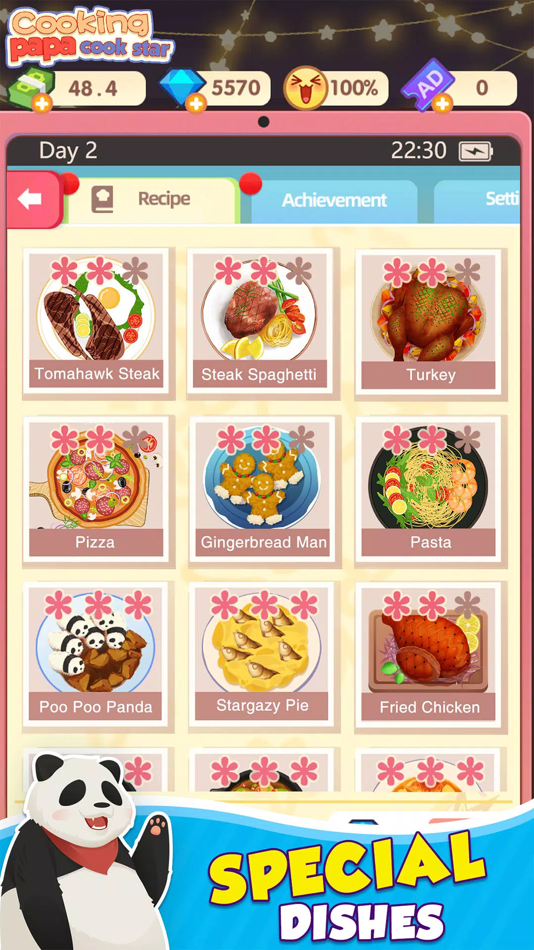 Cooking Papa:Cookstar Скриншот 1