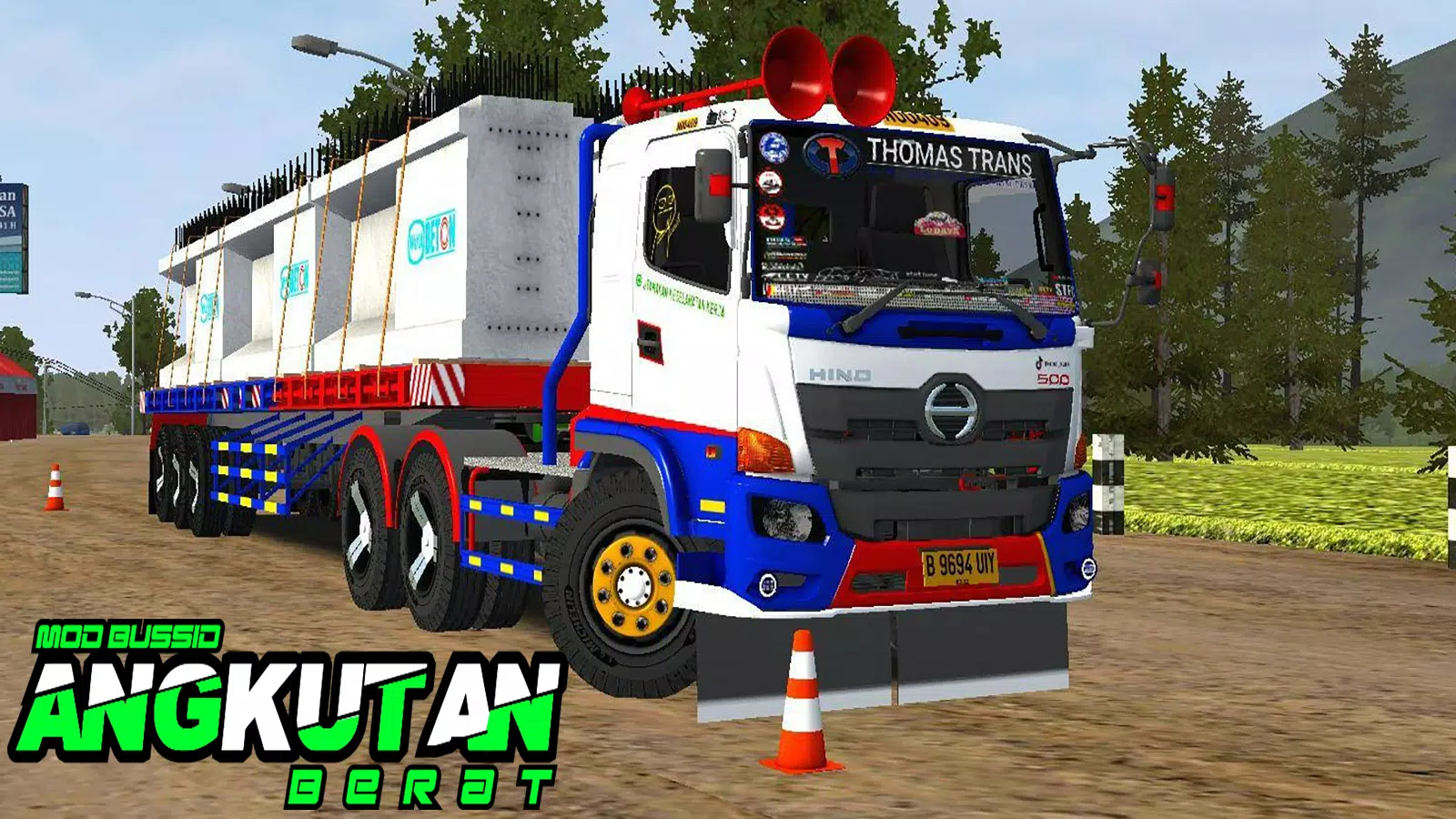 Mod Bussid Angkutan Berat 스크린샷 1