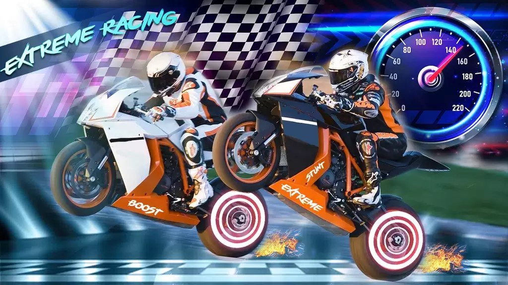 MotorBike Racing Simulator 3d ภาพหน้าจอ 1