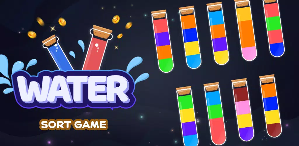 Color Water Sort - Puzzle Captura de tela 1