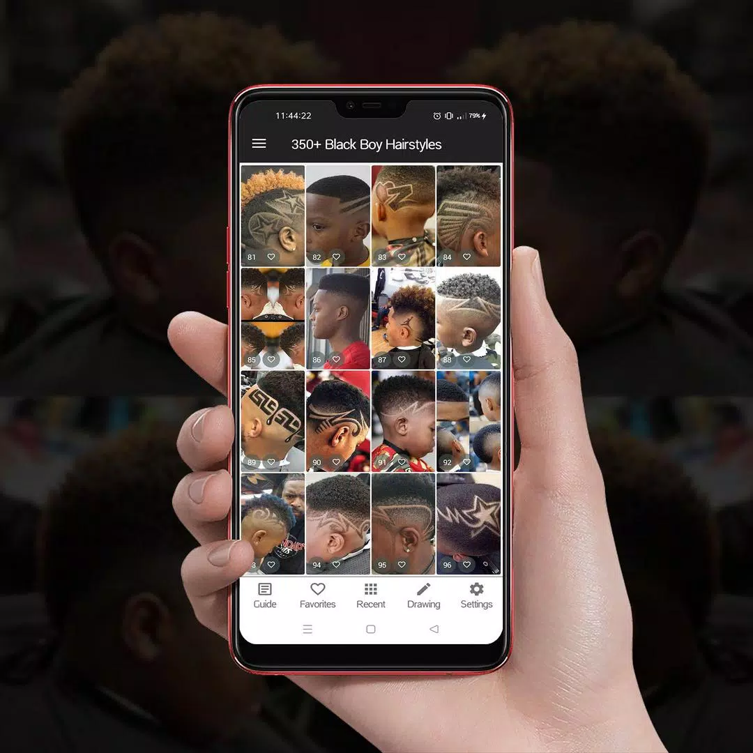 350+ Black Boy Hairstyles应用截图第1张