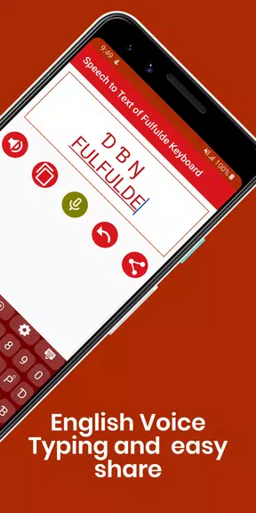 Fulfulde  Keyboard by Infra Zrzut ekranu 4