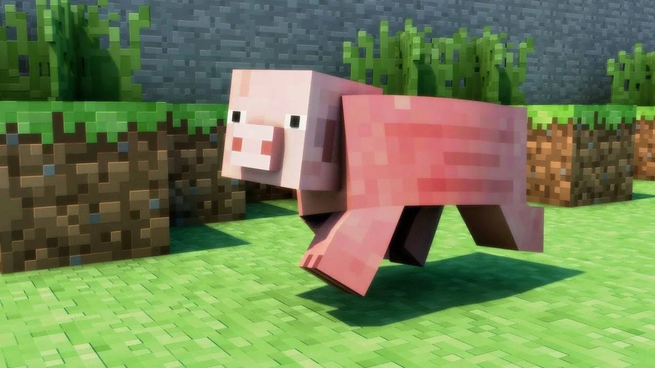 Minecraft'ta domuzlar