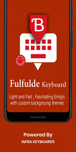 Fulfulde  Keyboard by Infra Zrzut ekranu 1