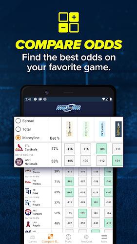 Scores And Odds Sports Betting 스크린샷 4