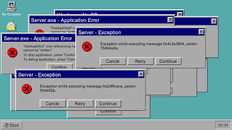 Windows Bug Server Simulator স্ক্রিনশট 1