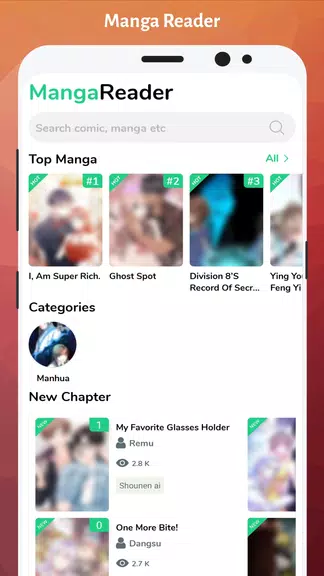 Manga Reader- Best Free Manga Online & Offline ภาพหน้าจอ 4