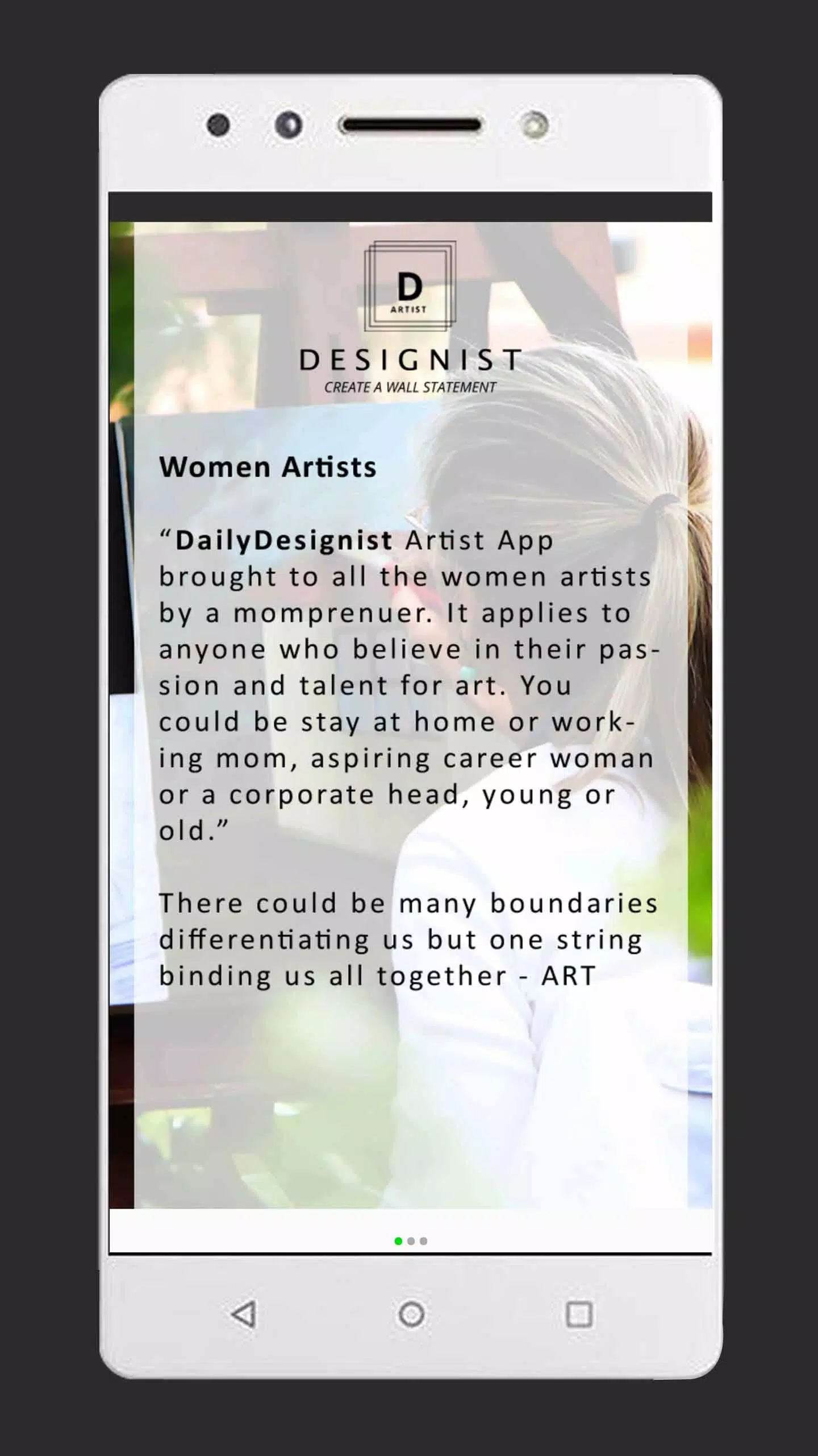 DailyDesignist Artists スクリーンショット 1