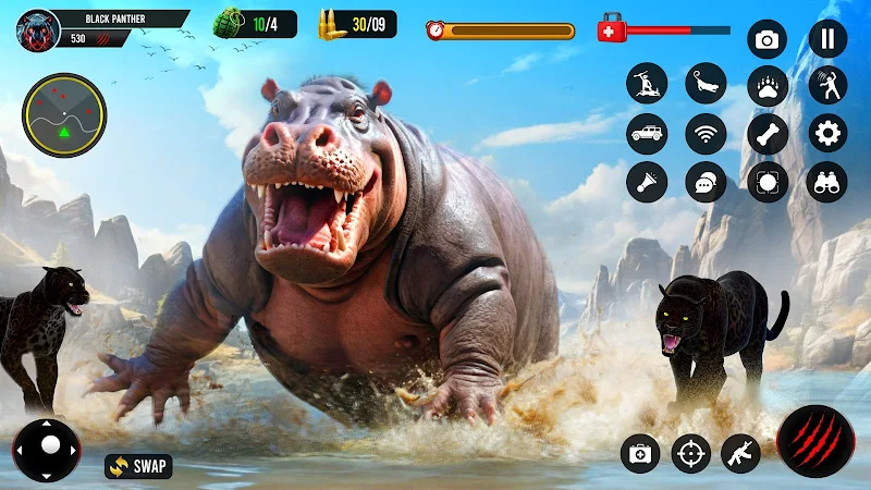 Black Panther Simulator Games 스크린샷 1