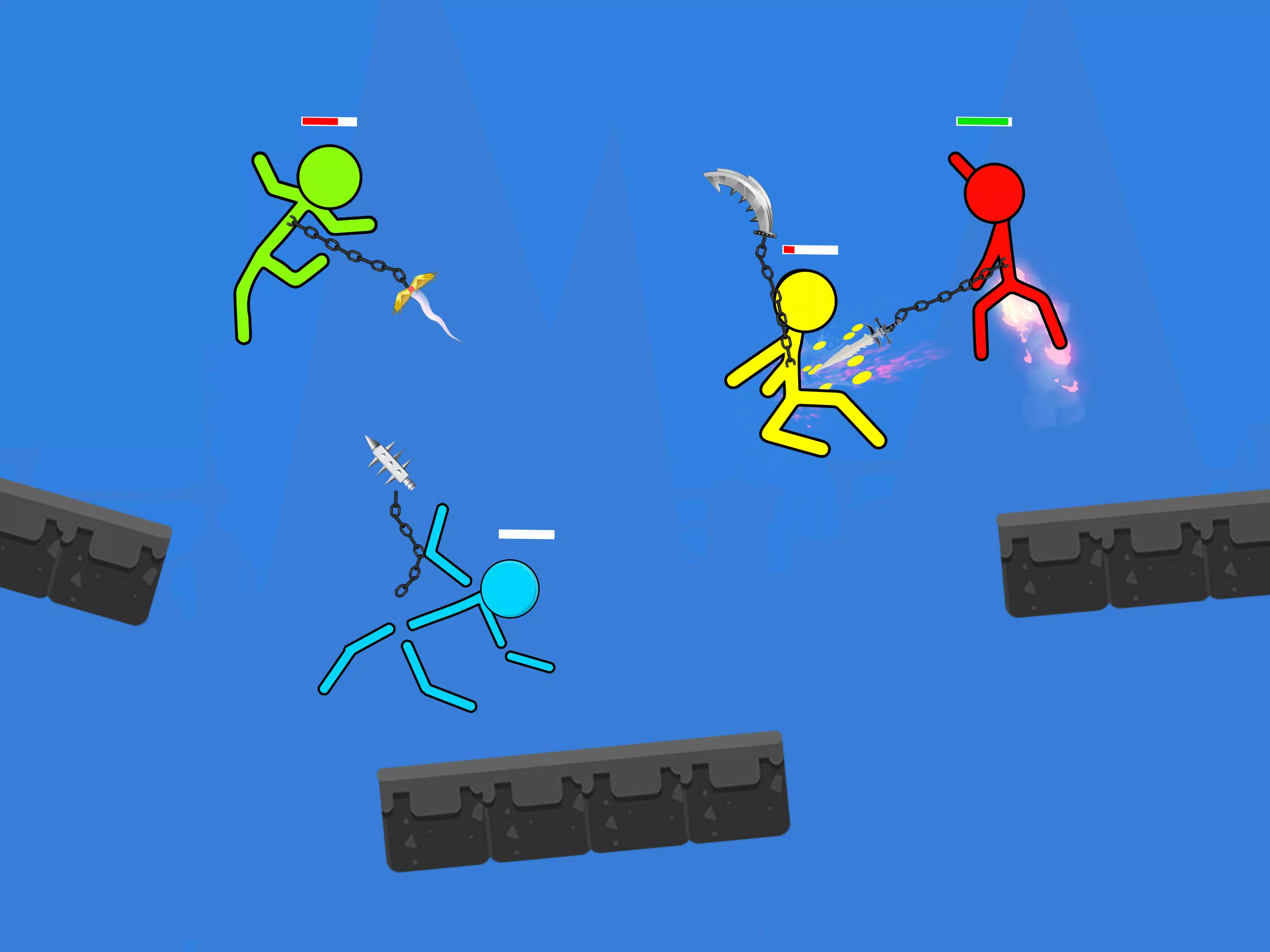 Stick Hero Stickman Smasher Captura de tela 4