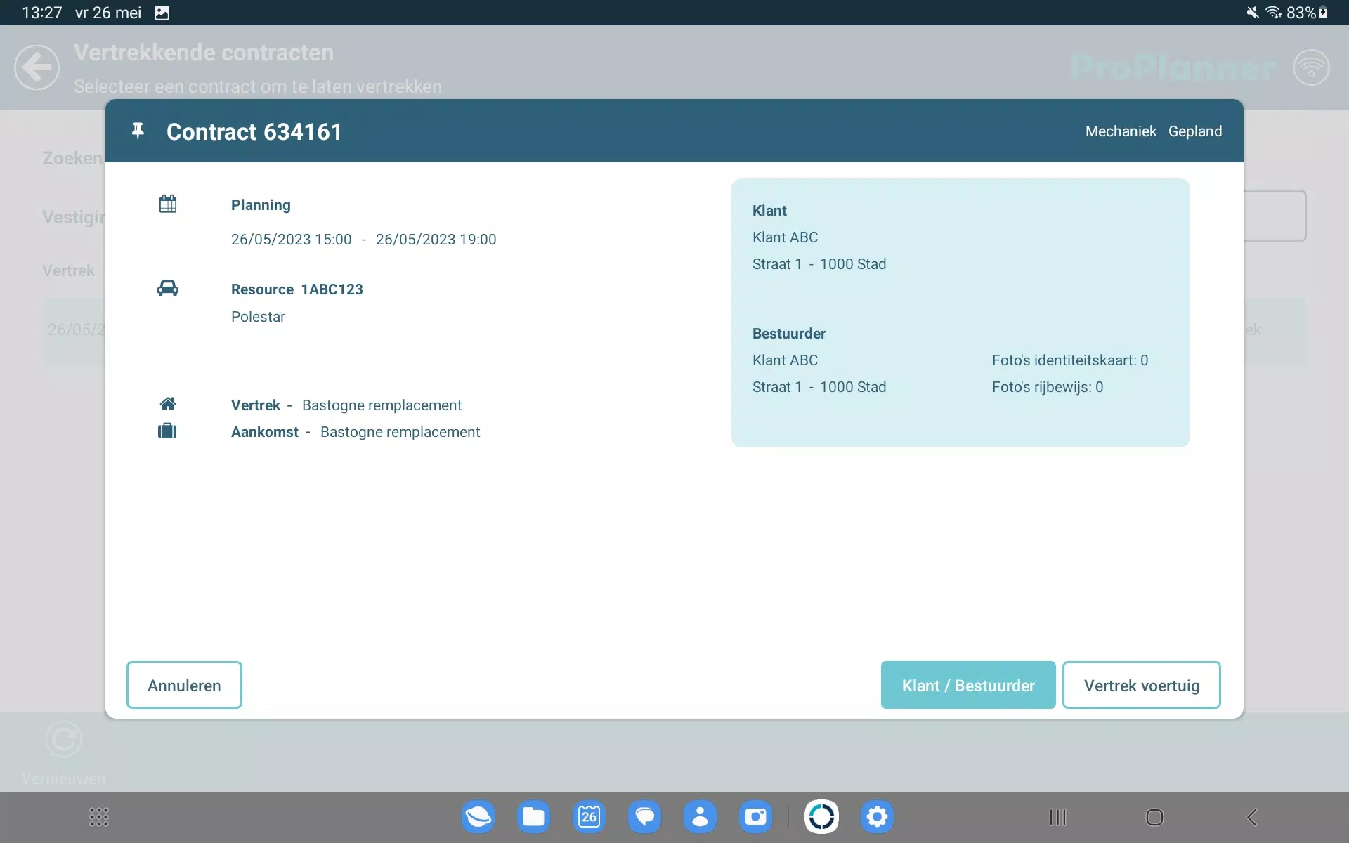 ProPlanner Captura de pantalla 4