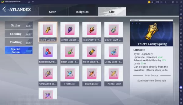 Atlan's Crystal Skill Guide: Mastering Crafting and Harvesting