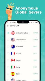 Cute Speed VPN スクリーンショット 3