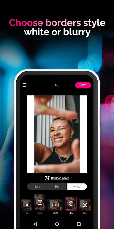 Crop photo - resize for social Capture d'écran 1