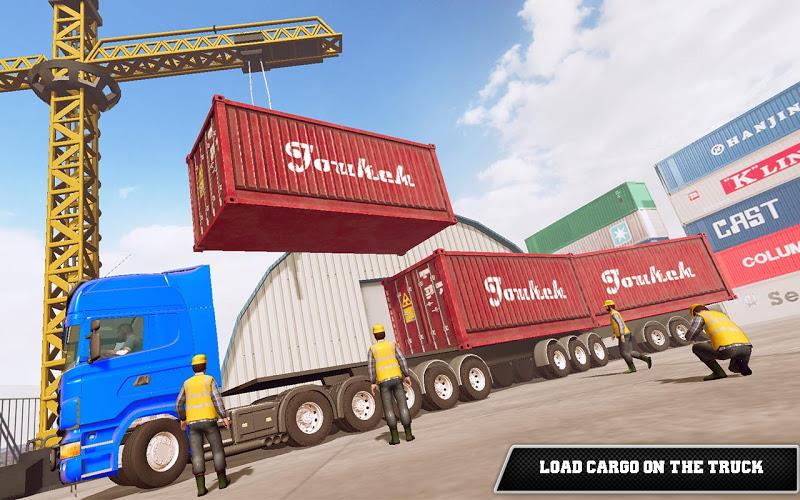 Heavy Truck Simulator Driving Tangkapan skrin 4