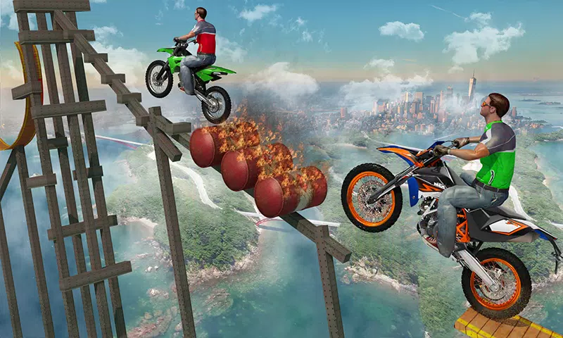 Bike Tricks Trail Stunt Master Capture d'écran 2