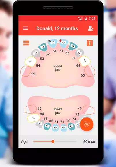 Teething Calendar Zrzut ekranu 1