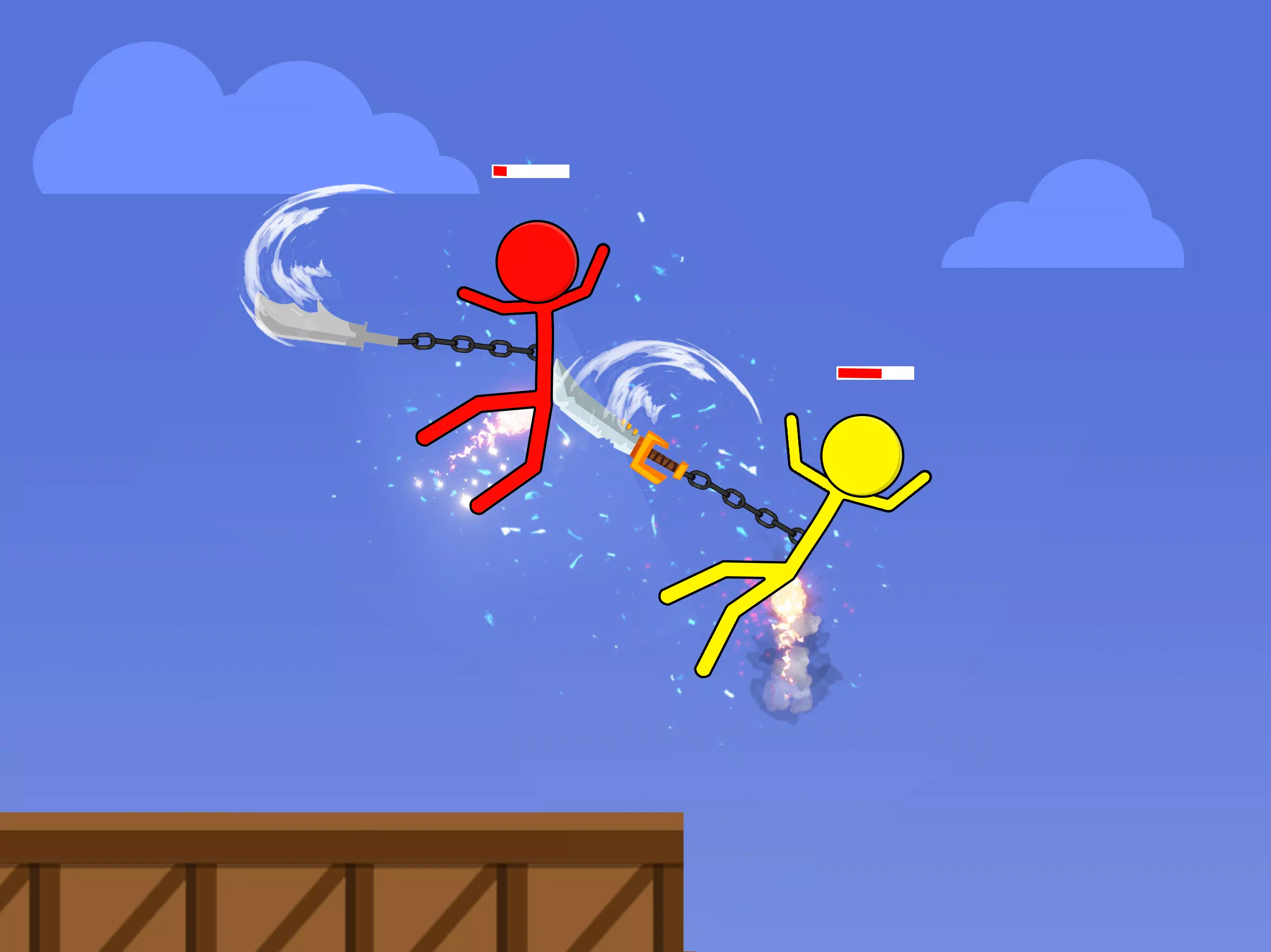Stick Hero Stickman Smasher Captura de tela 3
