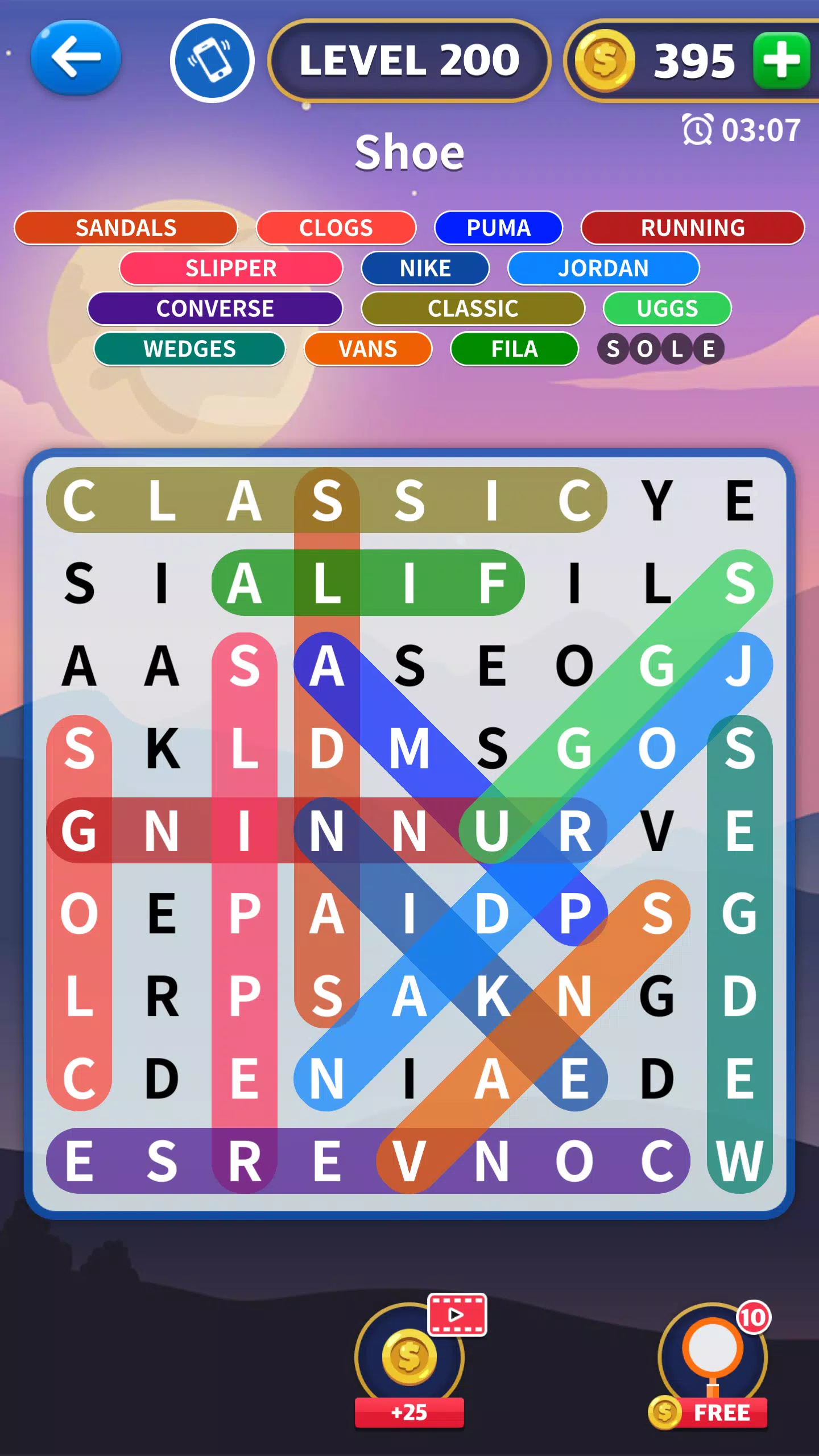Word Search 365 Captura de pantalla 3