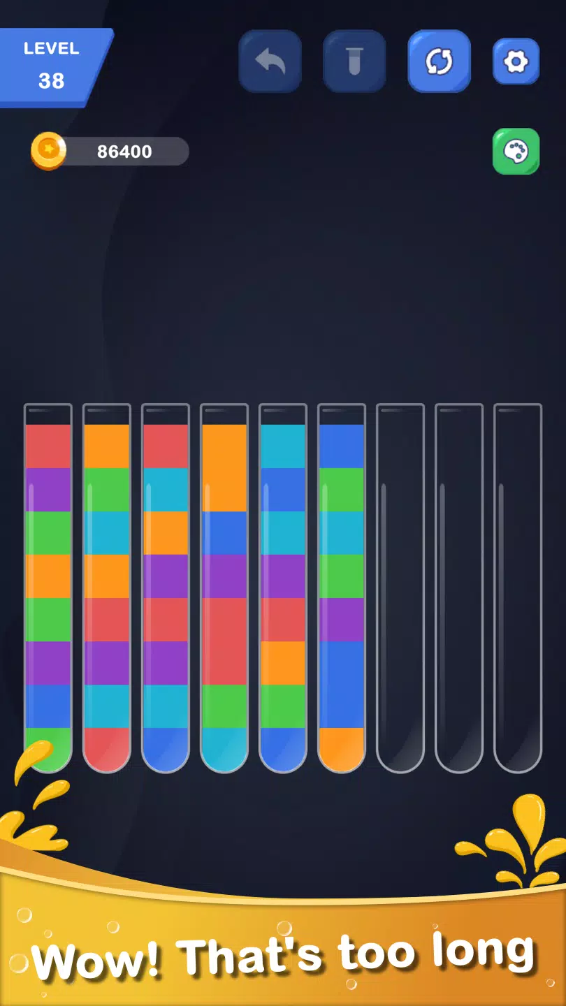 Color Water Sort - Puzzle Captura de tela 4