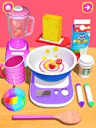 Cake Games: DIY Food Games 3D Tangkapan skrin 1