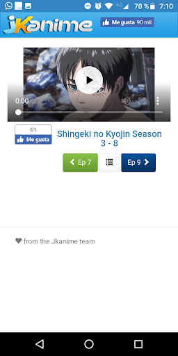 Schermata JkAnime.Net (No Oficial) 3