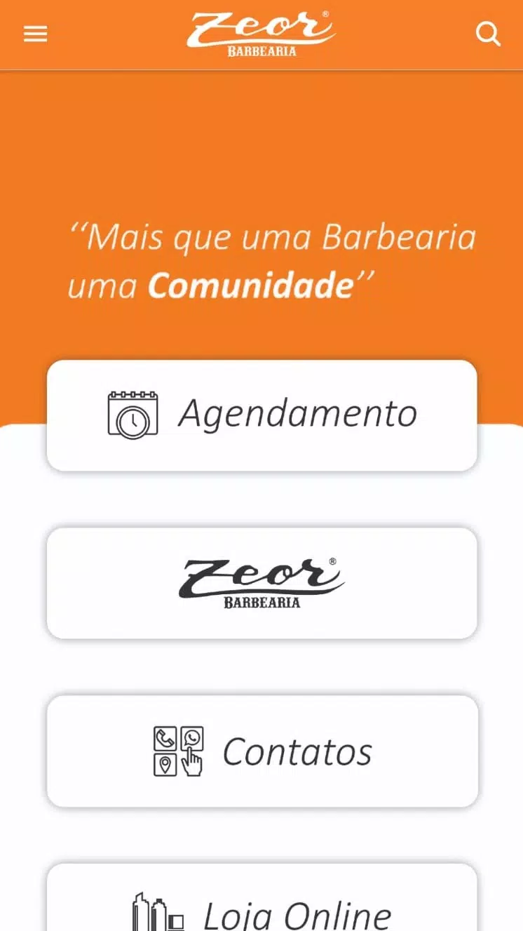ZEOR Barbearia Скриншот 2