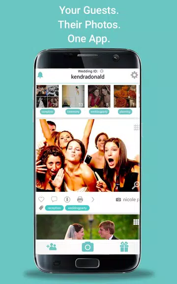 WedPics - Wedding Photo App スクリーンショット 1