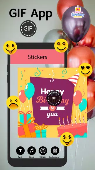 GIF App For Android Texting Captura de tela 3