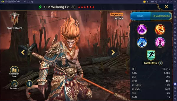 El Rey Mono se une a RAID: Guía de habilidades y construcción