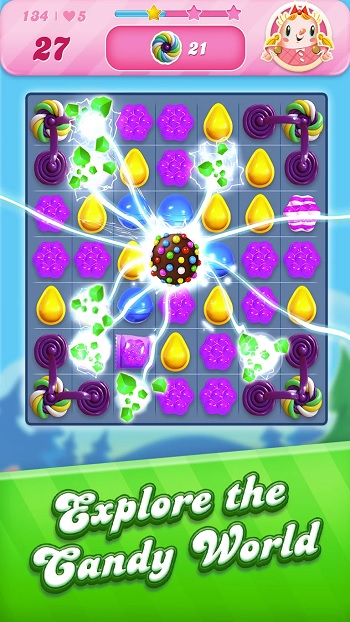 Candy Crush Saga 스크린샷 2