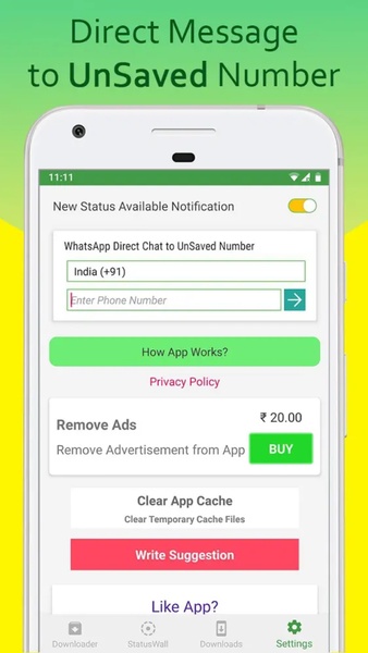 Whatsapp Messenger Tips bleu স্ক্রিনশট 2