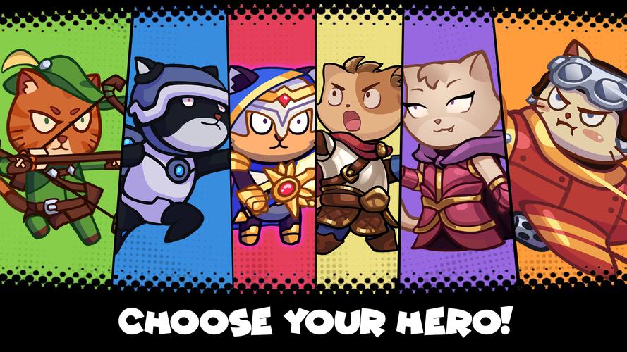 Cat Legend: Idle RPG War Capture d'écran 3