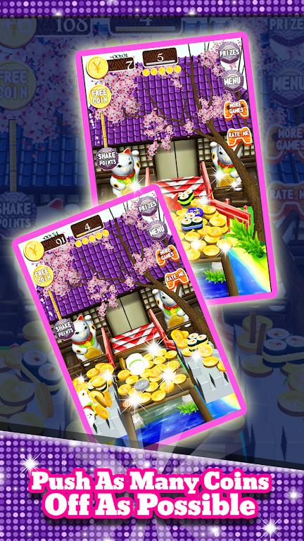 Coin Japan Pusher Fever Mania Captura de pantalla 3