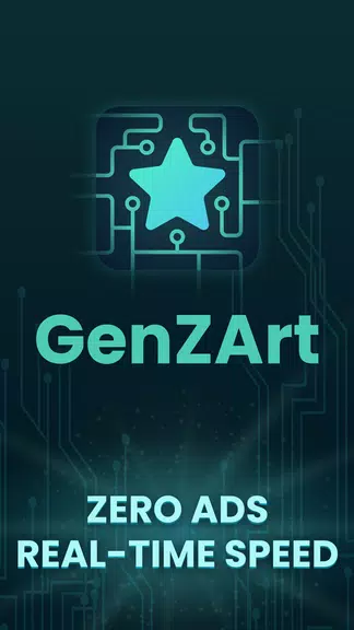 GenZArt: Fast AI Art Generator स्क्रीनशॉट 1