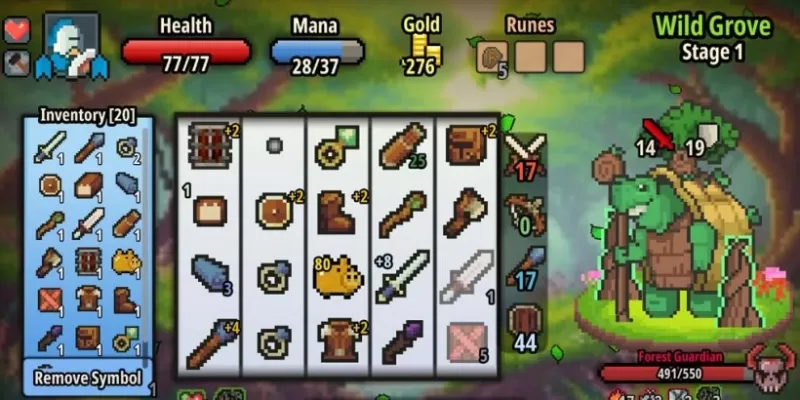 Spin Hero: Roguelike Deckbuilder na may RNG kapalaran naghihintay