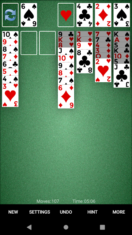 Schermata Thoughtful Solitaire 4