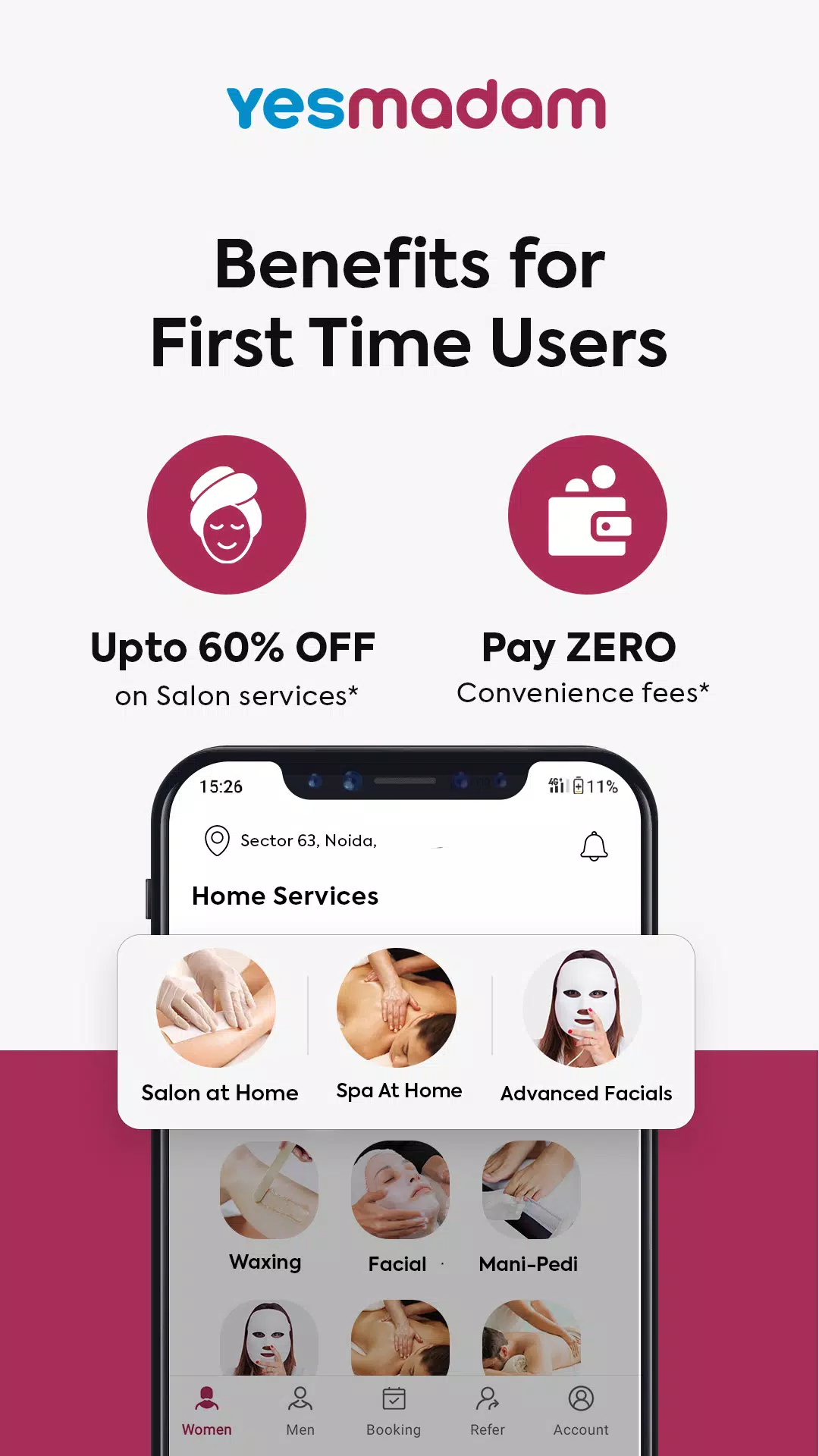 Yes Madam - Salon at Home應用截圖第3張