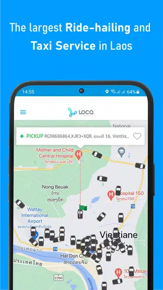 LOCA - Lao Taxi & Super App Capture d'écran 2