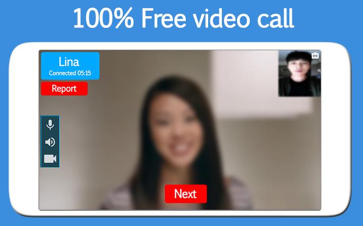X Random Video Chat ဖန်သားပြင်ဓာတ်ပုံ 1
