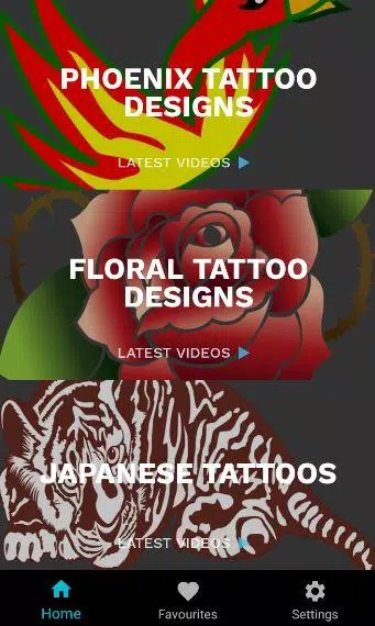 Learn to Draw Tattoo应用截图第1张