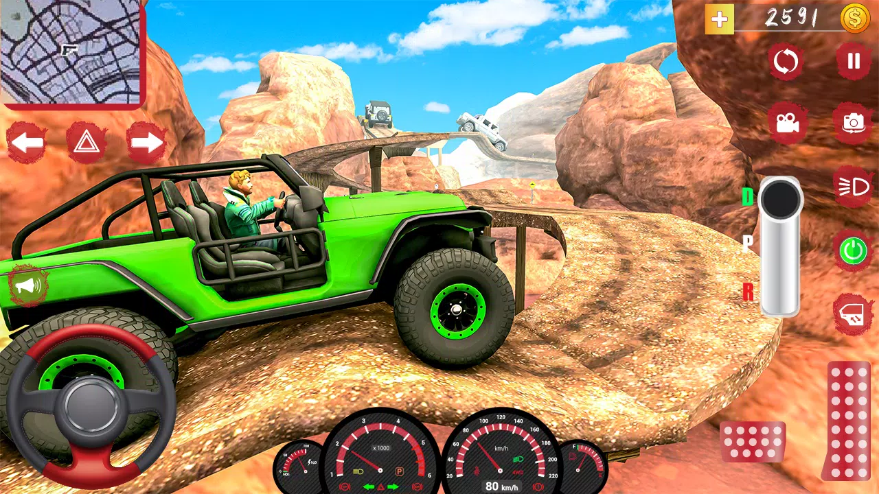 Mud Jeep Mud Driving Simulator Captura de pantalla 1