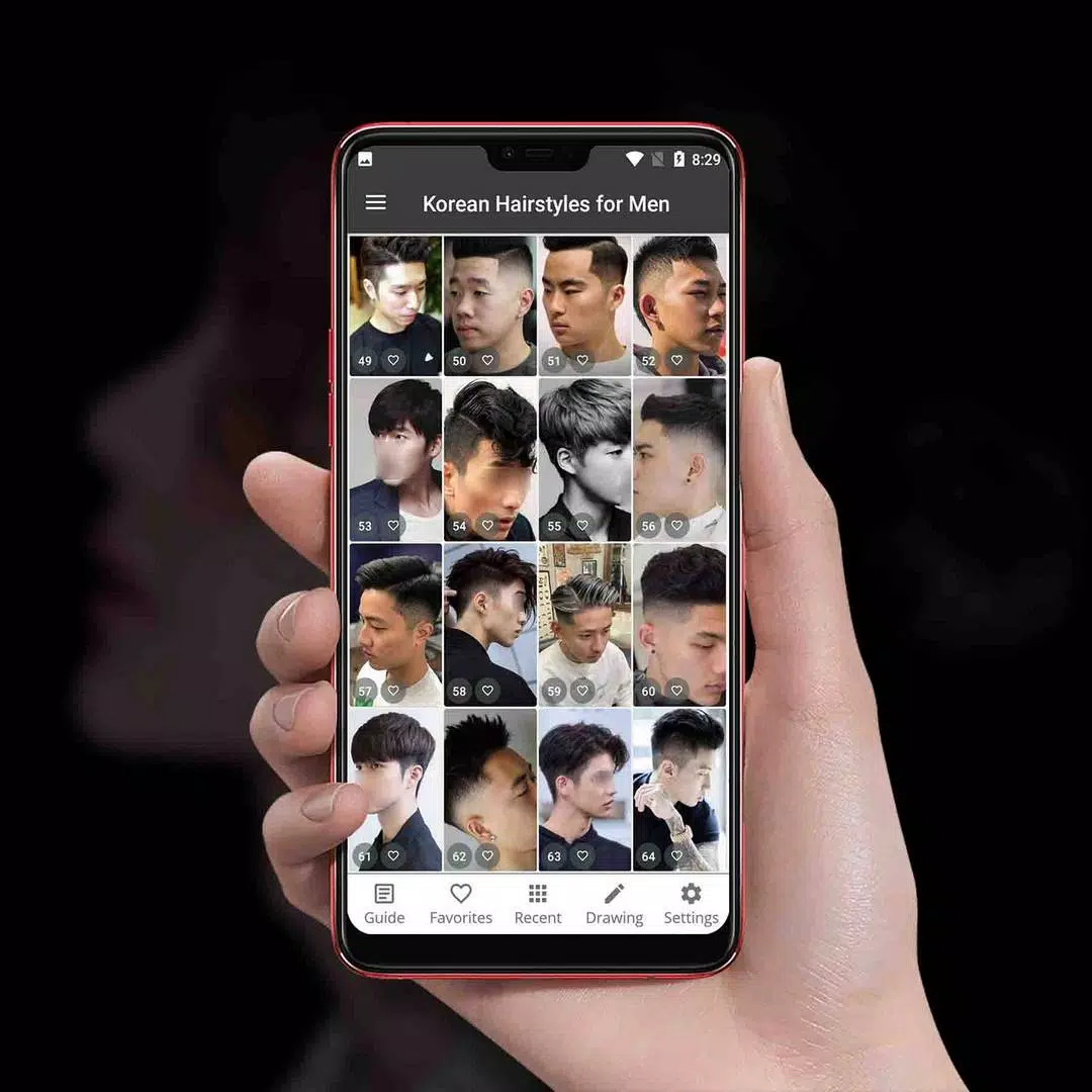 Korean Hairstyles for Men应用截图第3张