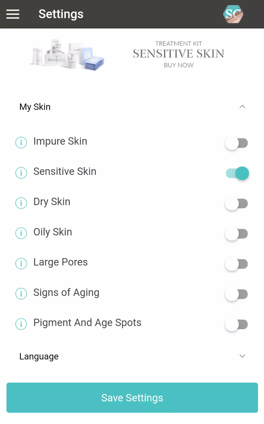 SkinCheck Captura de pantalla 4