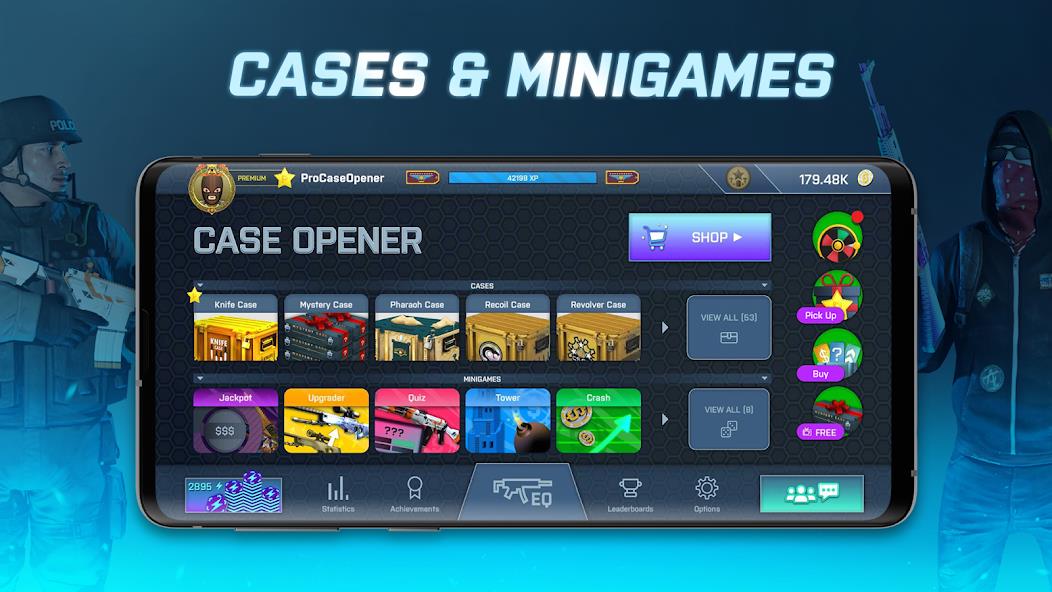 Case Opener - skins simulator Mod ภาพหน้าจอ 2