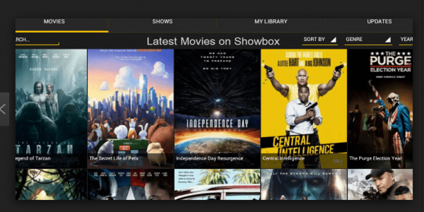 Showbox應用截圖第3張