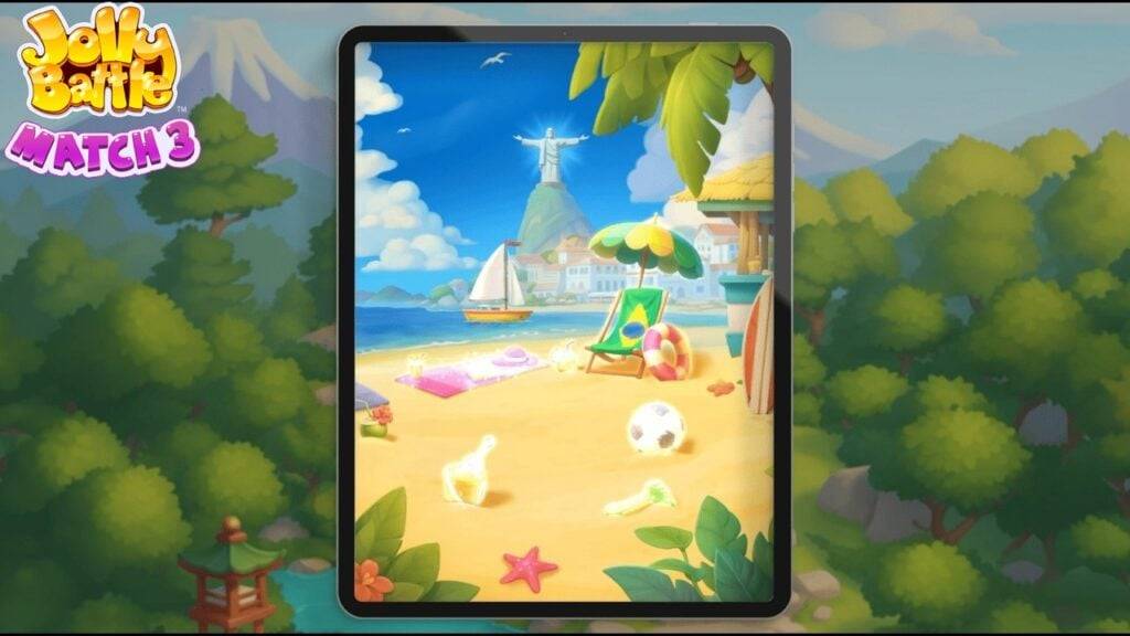 Jolly match - Ang offline na palaisipan ay bumababa sa buong mundo na nagpapahintulot sa iyo na maglakbay sa mundo